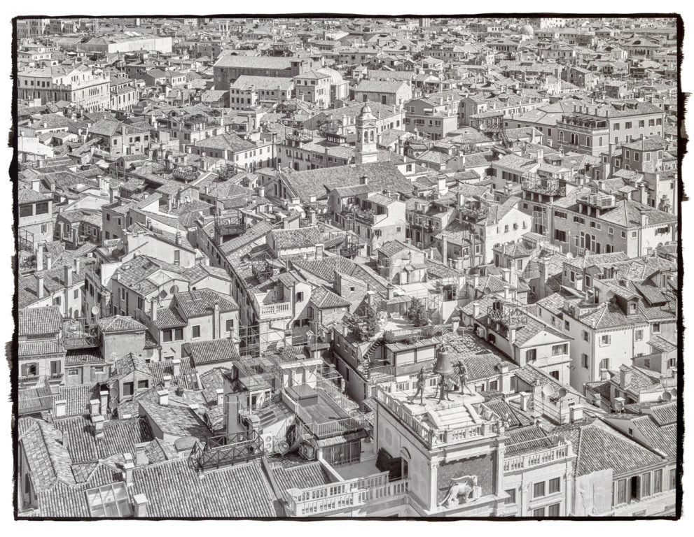 Roofs of Venice, 2015 Callitype 120 cm x 160 cm